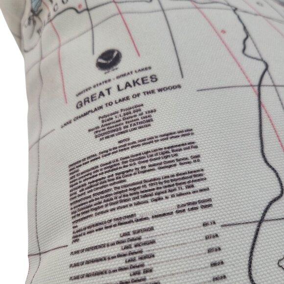 PillowMap.com  Great Lakes Rectangler Throw Pillow One Size - Picture 5 of 6